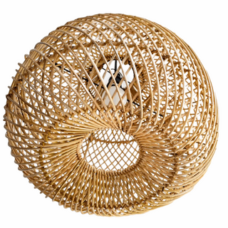 Boho Hoogwaardige Handgeweven Rieten Hanglamp